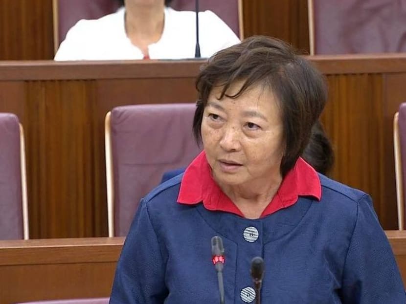 Member of Parliament Lee Bee Wah in Parliament on Tuesday. In her speech on the National Parks Board (Amendment) Bill, Ms Lee pointed out what she said were problems that some cat feeders were causing in her Nee Soon South ward. Member of Parliament Lee Bee Wah in Parliament on Tuesday. In her speech on the National Parks Board (Amendment) Bill, Ms Lee pointed out what she said were problems that some cat feeders were causing in her Nee Soon South ward.
