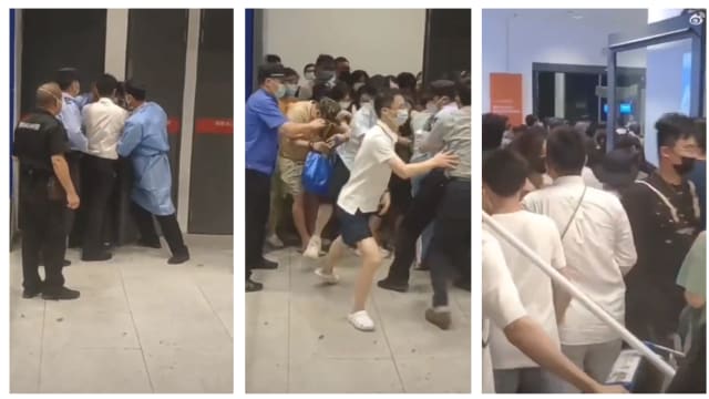 上海宜家传有人确诊要封控 顾客尖叫逃离商场
