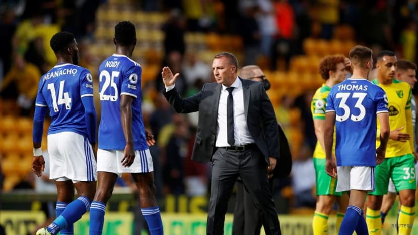 Football:
Biennial World Cup would affect quality says Leicester's Rodgers Football:
Biennial World Cup would affect quality says Leicester's Rodgers