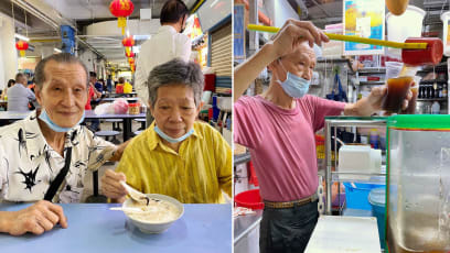 80-Year-Old Chinatown Hawker Closes Stall To Take Care Of Wife With Dementia