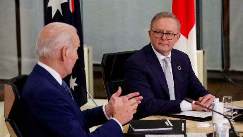 Australian PM Albanese heads to US to discuss Pacific strategy, cement AUKUS pact