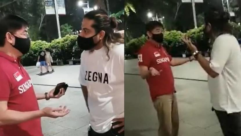 Shanmugam 'not so sure' Singapore moving in right direction on racial tolerance after man's racist remarks captured on video Shanmugam 'not so sure' Singapore moving in right direction on racial tolerance after man's racist remarks captured on video