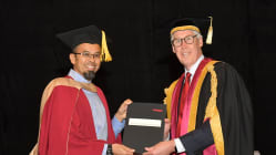 Muhammad Ridwan Mustafa genggam ijazah sarjana pada usia 46 tahun