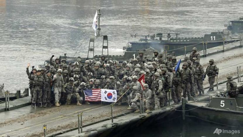 Trump says ending South Korea war games not concession to Kim Trump says ending South Korea war games not concession to Kim