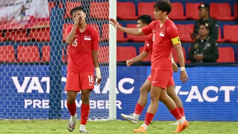 [SEA Games 2023 football] Mixed-heritage Singapore team live match view