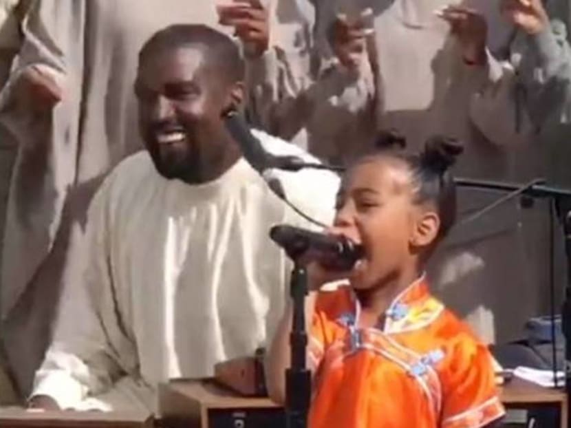 Like father, like daughter: North West steals the show at Kanye West’s Sunday Service show Like father, like daughter: North West steals the show at Kanye West’s Sunday Service show