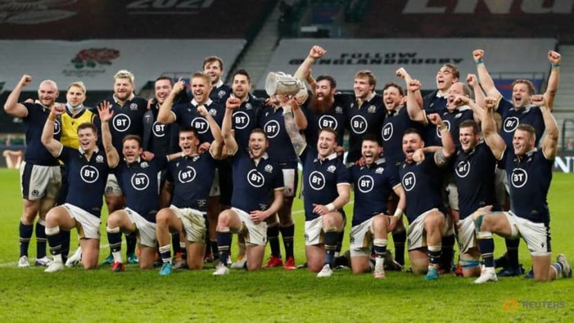 Dominant Scotland end 38-year wait for Twickenham win Dominant Scotland end 38-year wait for Twickenham win