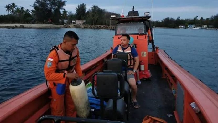 Penyelam S'pura antara 3 dilaporkan hilang di perairan Indonesia