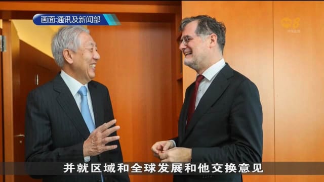 张志贤与德国特别事务部长会晤 再次确认双边合作关系