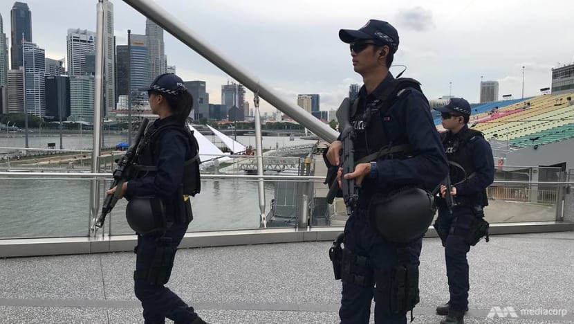 Boots on the ground, eyes in the sky: New Year’s eve security measures at Marina Bay Boots on the ground, eyes in the sky: New Year’s eve security measures at Marina Bay