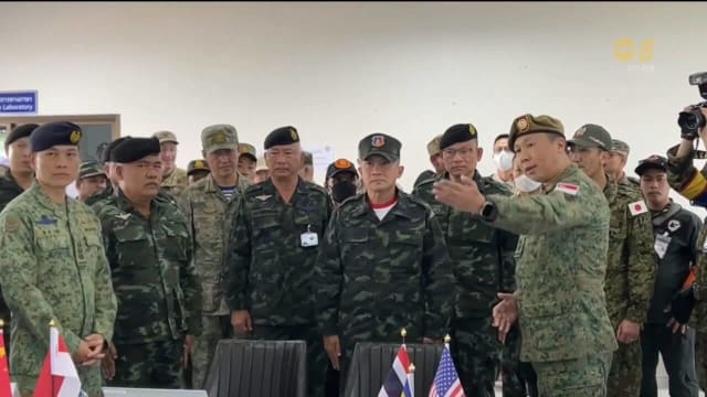 新加坡武装部队 完成金眼镜蛇多国军事演习