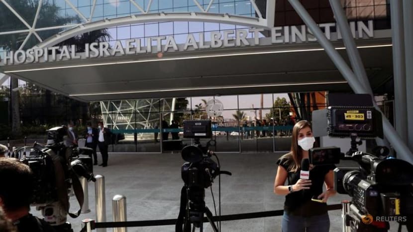 Brazil's Bolsonaro leaves hospital after bladder stone surgery Brazil's Bolsonaro leaves hospital after bladder stone surgery