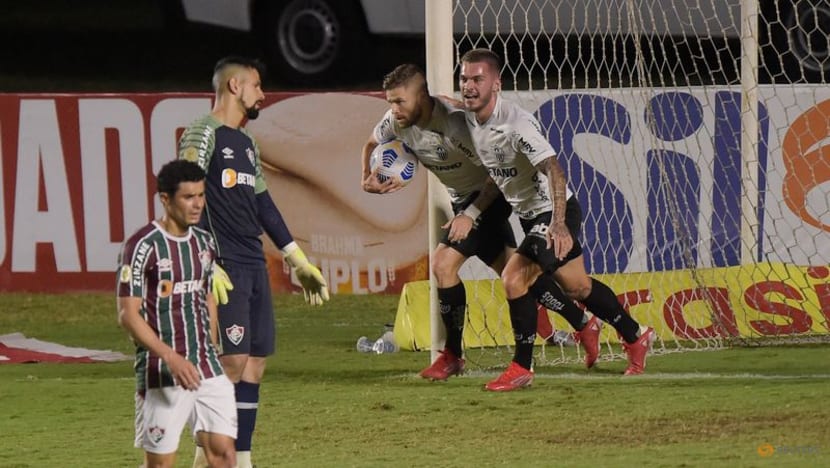 Football: Late goal preserves Atletico's unbeaten run in Brazil Football: Late goal preserves Atletico's unbeaten run in Brazil