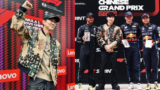 JJ Lin Mistaken For “Lucky Audience Member” By Commentator During Live Broadcast Of Chinese Grand Prix