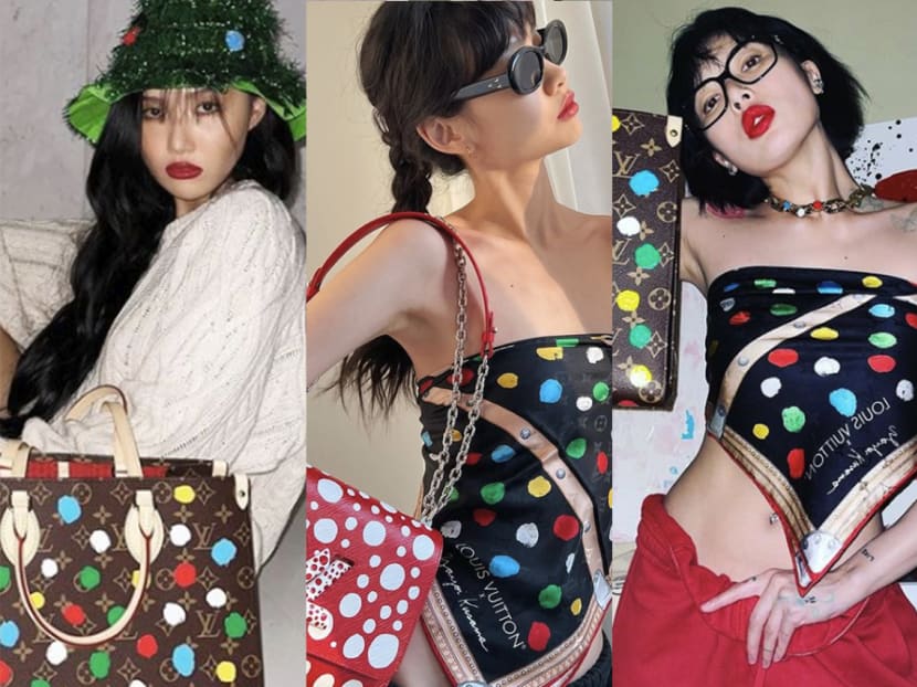 See how Jung Ho-yeon, HyunA, Hwasa and other celebs style the Louis Vuitton  Yayoi Kusama collection - CNA Luxury