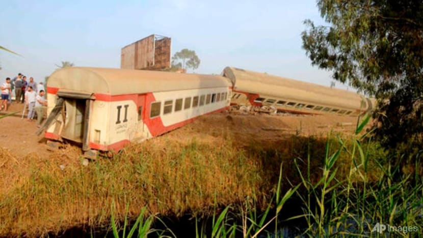 Egypt says 11 killed in train crash north of Cairo