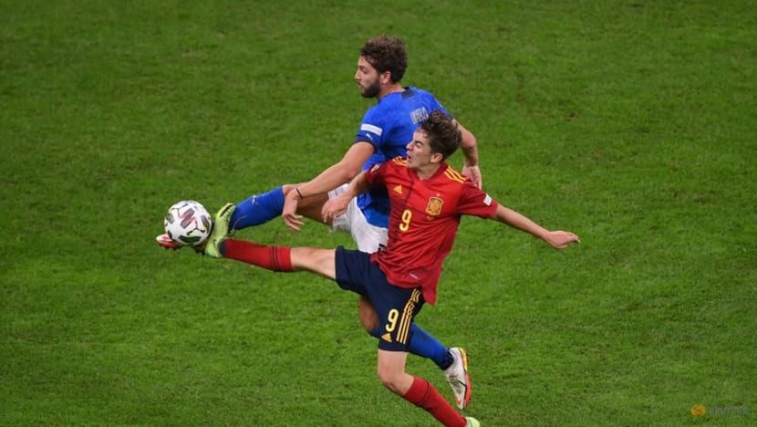 Gavi gives glimpse of Spain's future with debut showing Gavi gives glimpse of Spain's future with debut showing