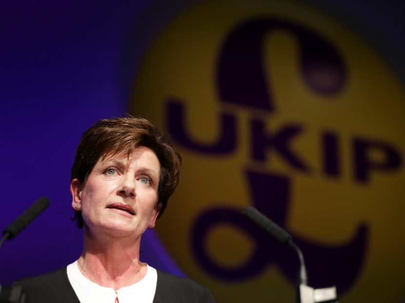 Ms Diane James, who quit UK Independence Party after 18 days as its leader. Photo: AFP