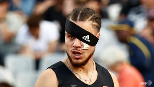 French athlete assaulted just before race, still wins in eyepatch
