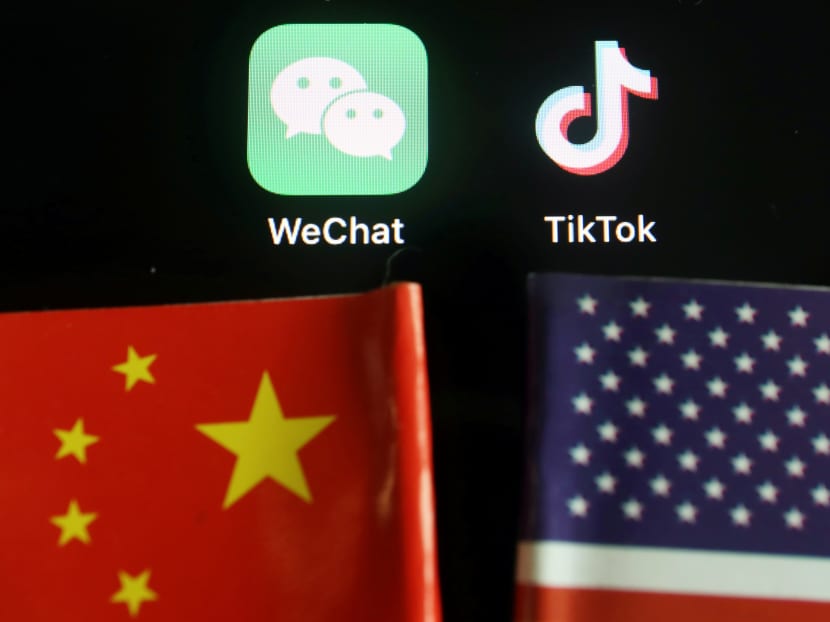 TikTok and WeChat, two hugely successful Chinese social media applications that have gained global popularity, abruptly find their access to the United States consumer market at risk. TikTok and WeChat, two hugely successful Chinese social media applications that have gained global popularity, abruptly find their access to the United States consumer market at risk.