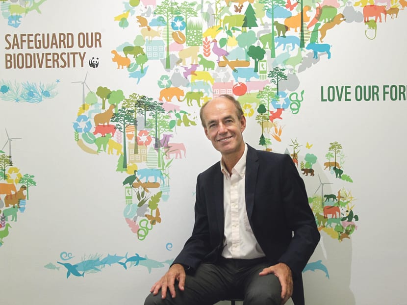 WWF International’s Dr Lambertini said Singapore should focus on consuming wisely, such as choosing certified sustainable seafood. Photo: Ooi Boon Keong