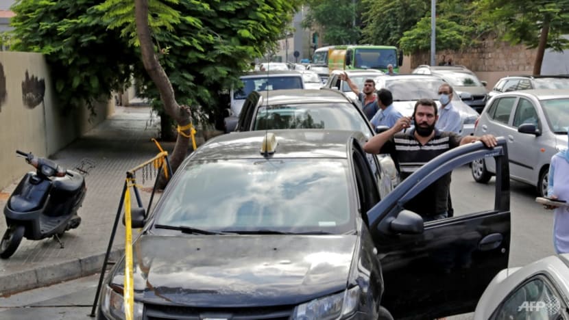 Prices at pump soar in Lebanon after new subsidy cut Prices at pump soar in Lebanon after new subsidy cut