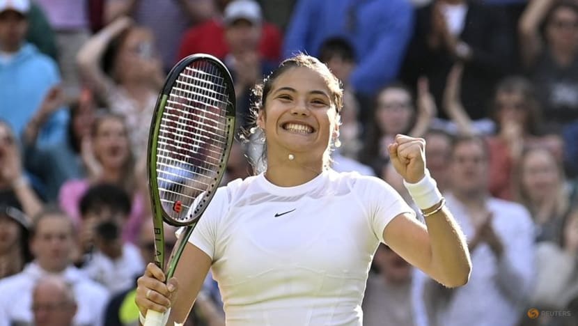 Raducanu delights Wimbledon crowd with triumphant Centre Court debut
