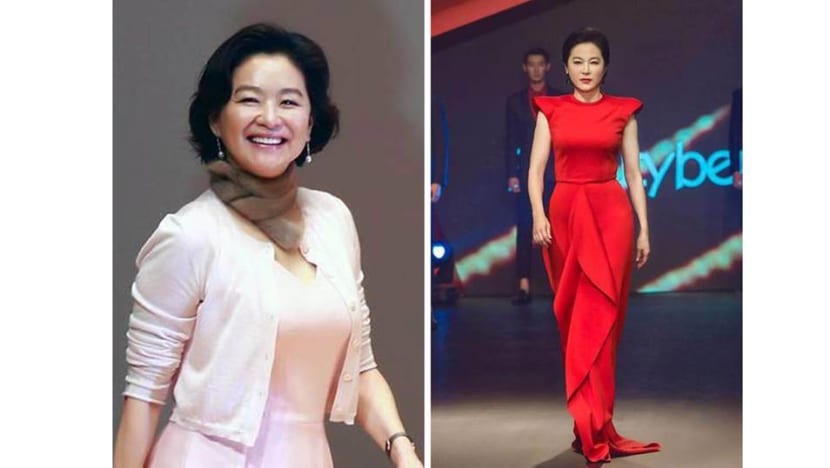 First catwalk on fashion runway terrifies Brigitte Lin