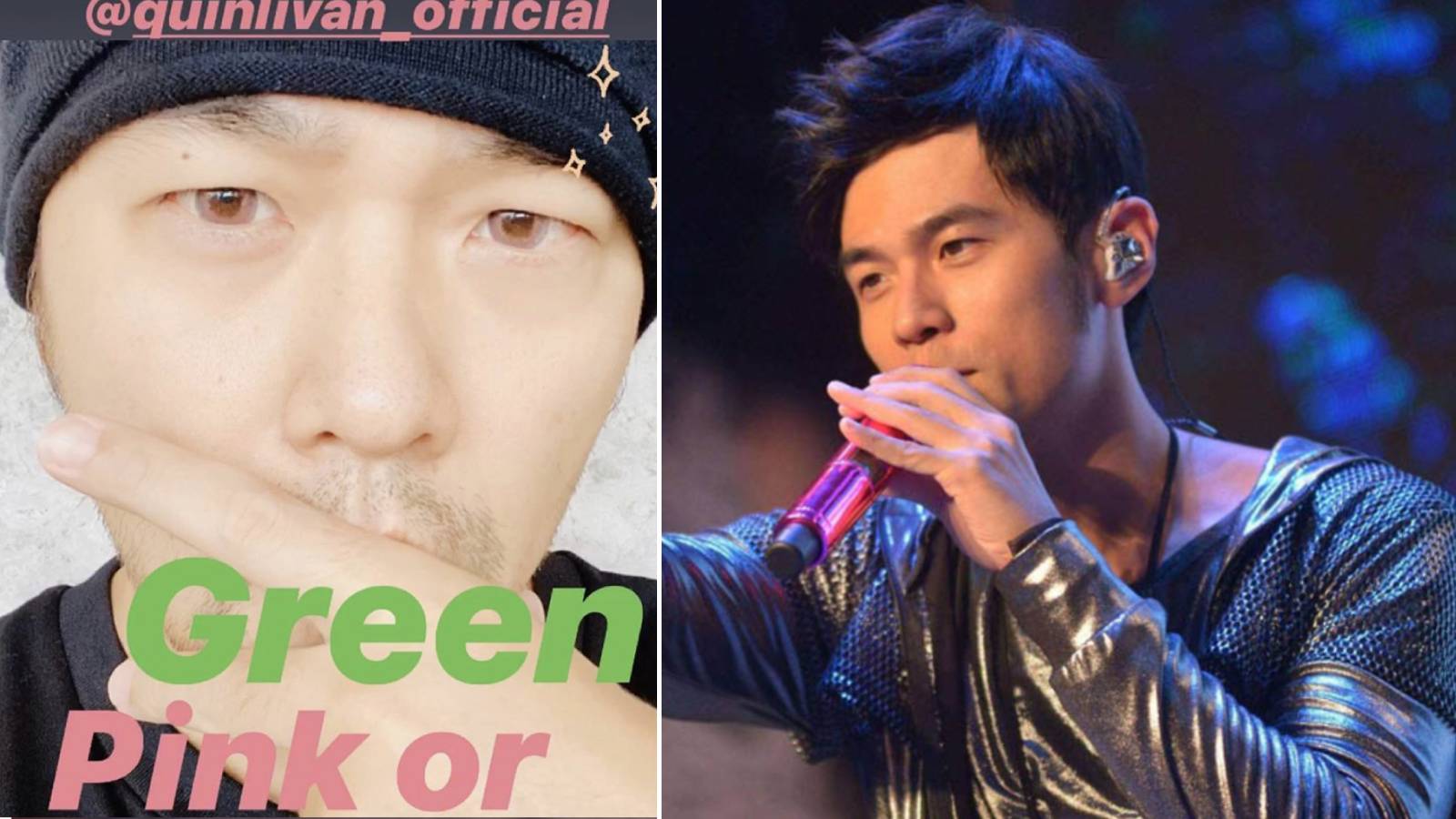 Turns Out, Jay Chou’s A Fan Of Pink Contact Lenses