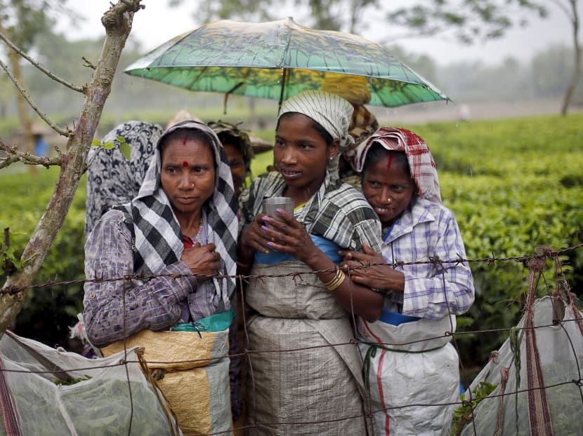 Tea garden workers in India. Reuters file photo