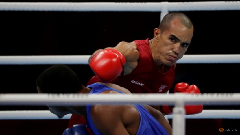 Boxing-Venezuelan refugee Olympic boxer says he will be taken in by Uruguay