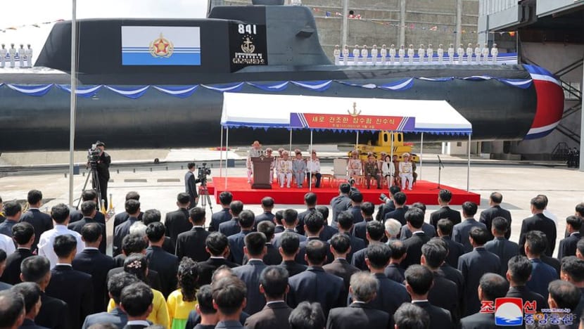 North Korea launches new tactical nuclear attack submarine