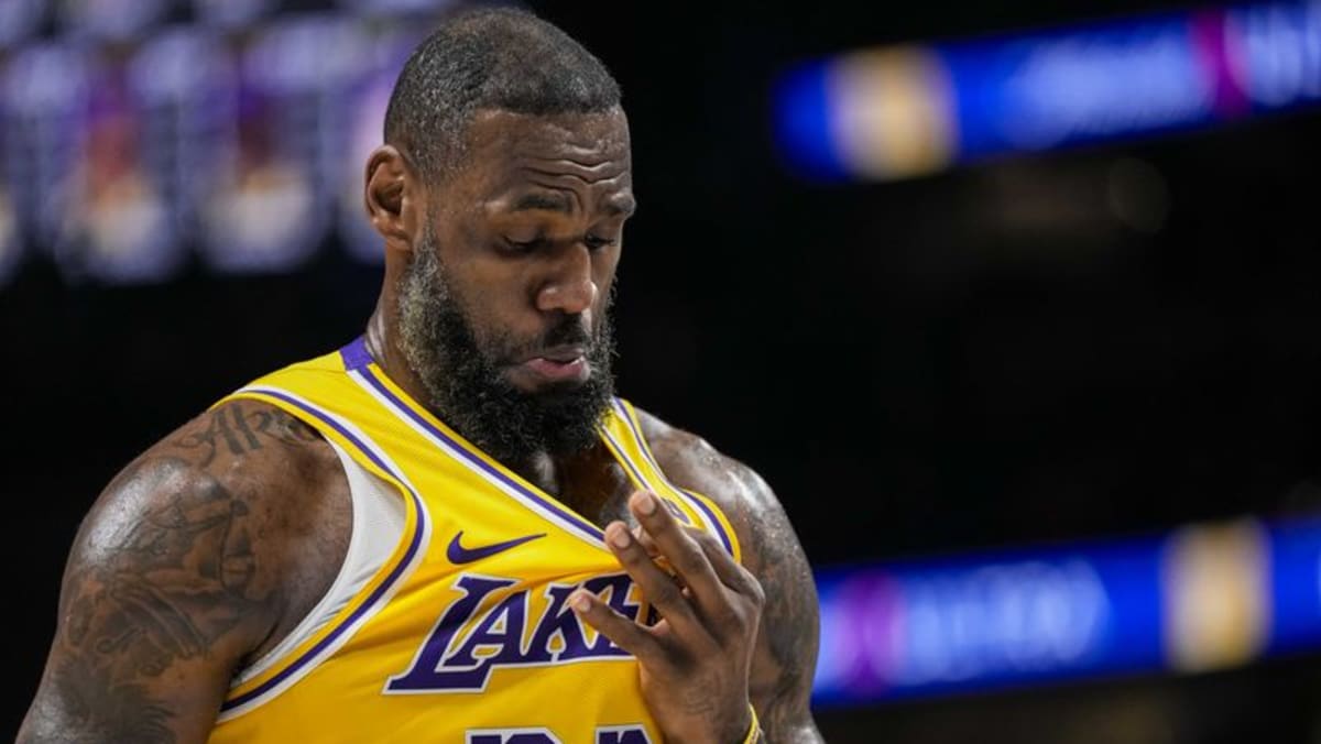 NBA-LeBron James tight-lipped amid questions about his playing future