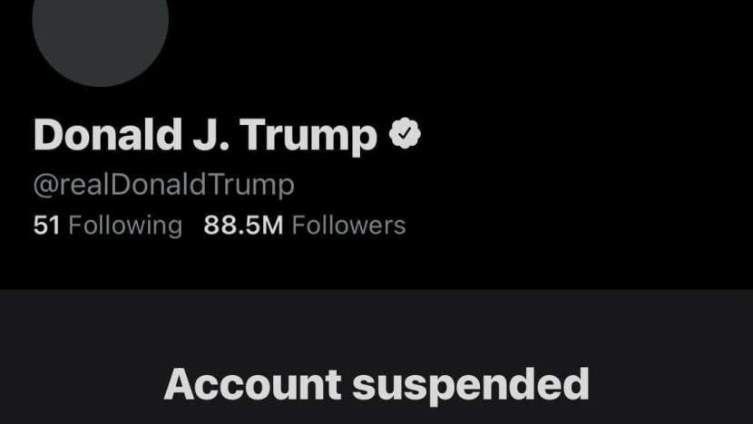 Twitter 'permanently suspends' Donald Trump's account Twitter 'permanently suspends' Donald Trump's account