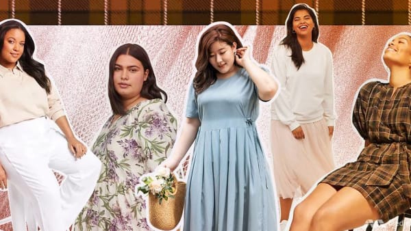 Plus size shop asian suits