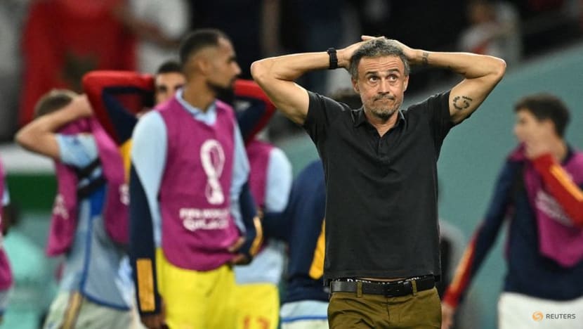 Spain's Luis Enrique lauds his young team for sticking to his plan 
