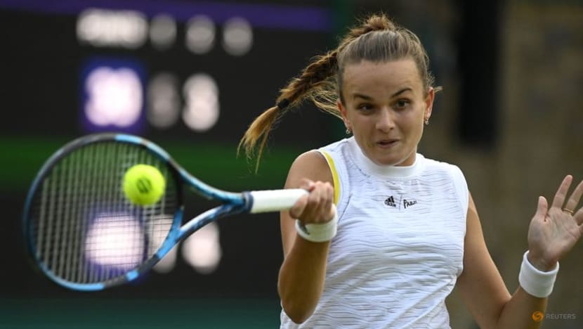Qualifier Burel downs Wimbledon champion Rybakina in US Open first round Qualifier Burel downs Wimbledon champion Rybakina in US Open first round