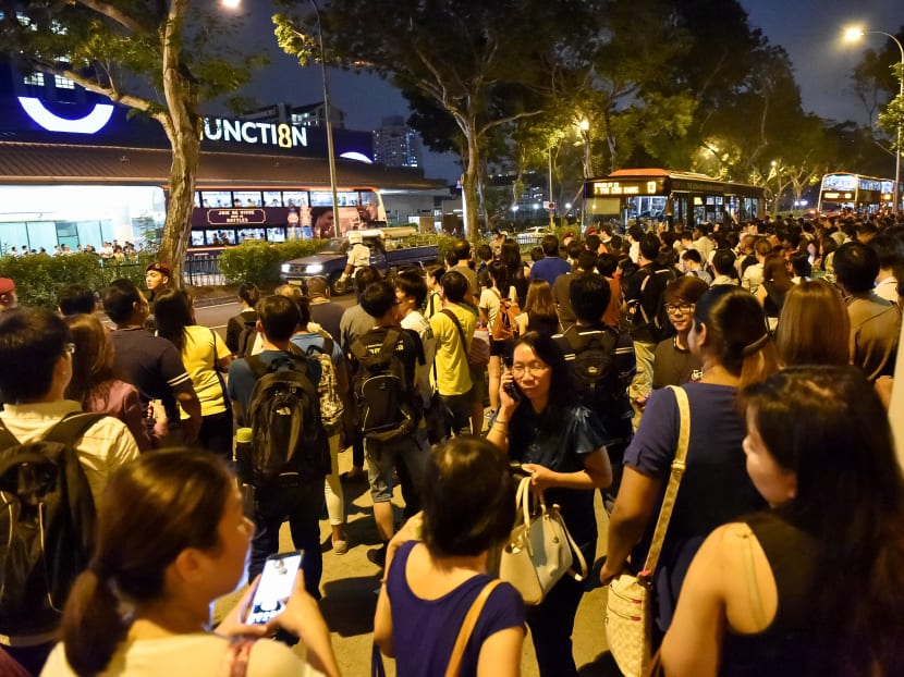 MRT breakdown: North-South, East-West lines down for hours