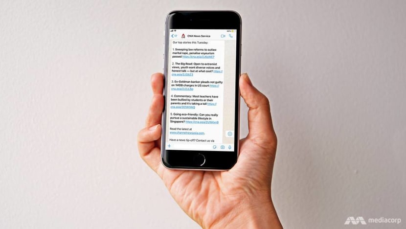CNA is now on WhatsApp: How to sign up CNA is now on WhatsApp: How to sign up
