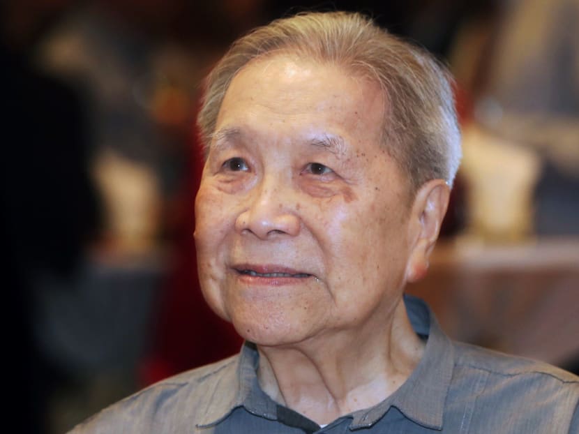 Former chief justice Yong Pung How (pictured) at the launch of the book, Up Close with Lee Kuan Yew, held at the National Gallery on March 15, 2016.