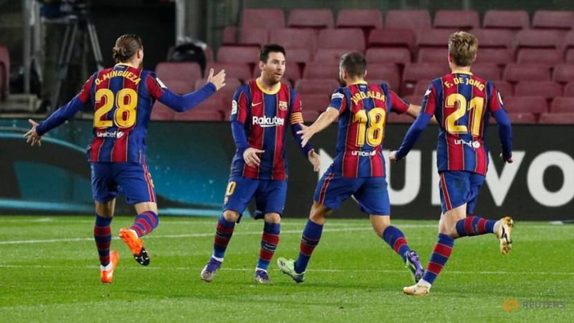 Football: Barcelona prove too strong for upstarts Real Sociedad Football: Barcelona prove too strong for upstarts Real Sociedad