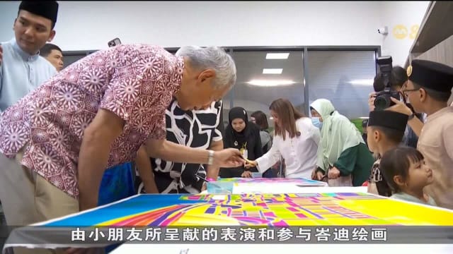 800宏茂桥区居民共庆开斋 峇迪绘画等多种活动供参与