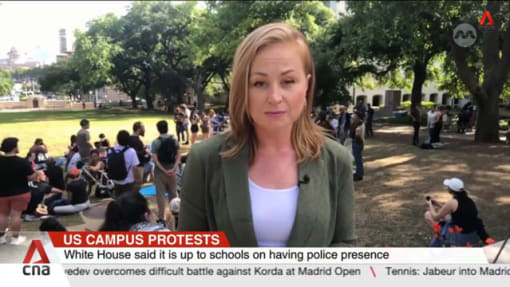 Protests, arrests flare at University of Texas in Austin