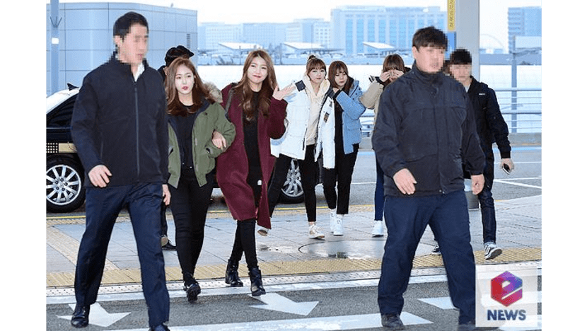 [2016 MAMA/Airport] GFriend and Block B′s Zico Arrive at Incheon International Airport