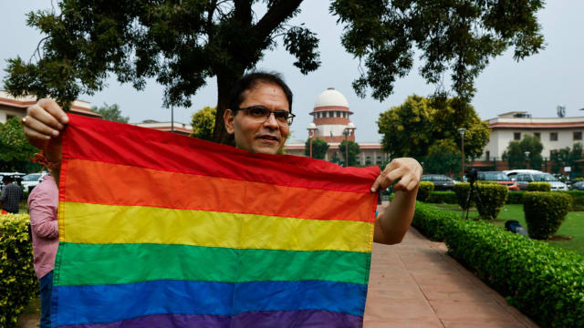 印度最高法院：法院无权让同性婚姻合法化 