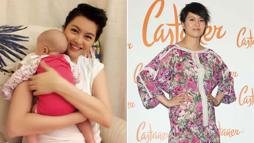 Gigi Leung shows off her post-pregnancy figure
