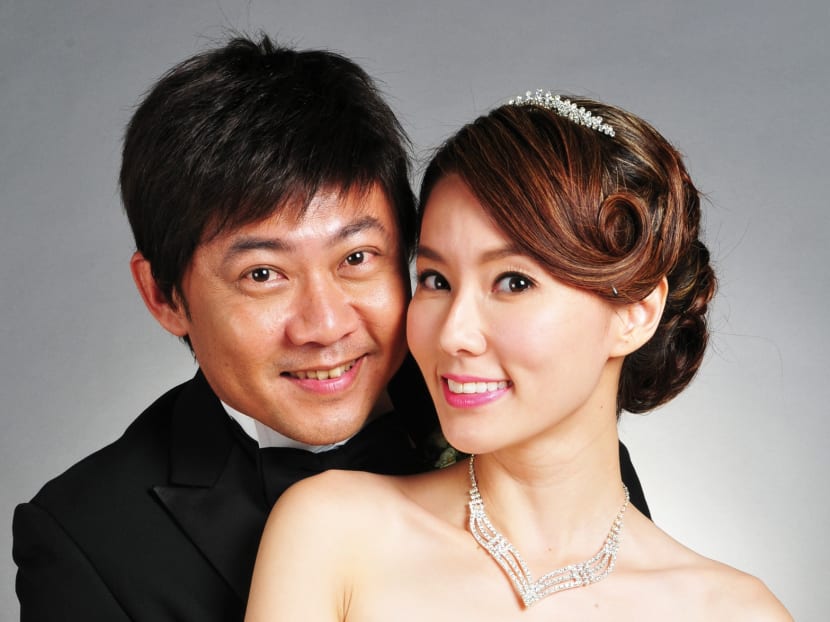 Not a real wedding: Yvonne Lim and Yao Wen Long in Blessings.