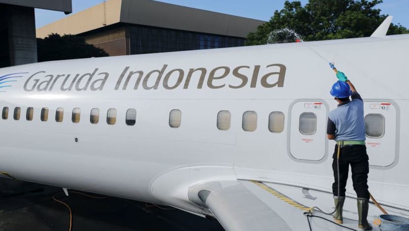 Garuda Indonesia's shares fall after lifting of trading freeze