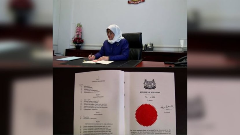 Presiden Halimah setuju rancangan pemerintah ambil pinjaman tampung projek prasarana utama Presiden Halimah setuju rancangan pemerintah ambil pinjaman tampung projek prasarana utama