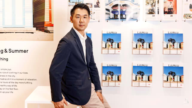 Who is the Japanese CEO of UNIQLO Singapore, who loves chicken rice and nasi lemak?